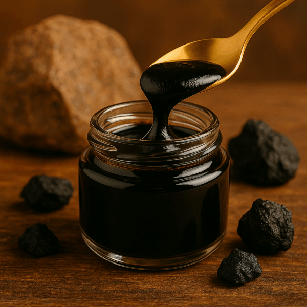 Shilajit – Résine Pure des Montagnes | Énergie, Immunité, Détox