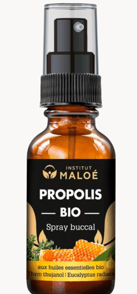 Spray buccal Propolis BIO – Soin naturel pour gorge et voix