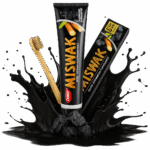 Dentifrice Miswak Charbon Actif – Blanchiment Naturel et Fraîcheur Longue Durée
