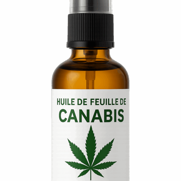 Huile de Feuille de Cannabis – Soin Naturel Anti-Douleur et Apaisant