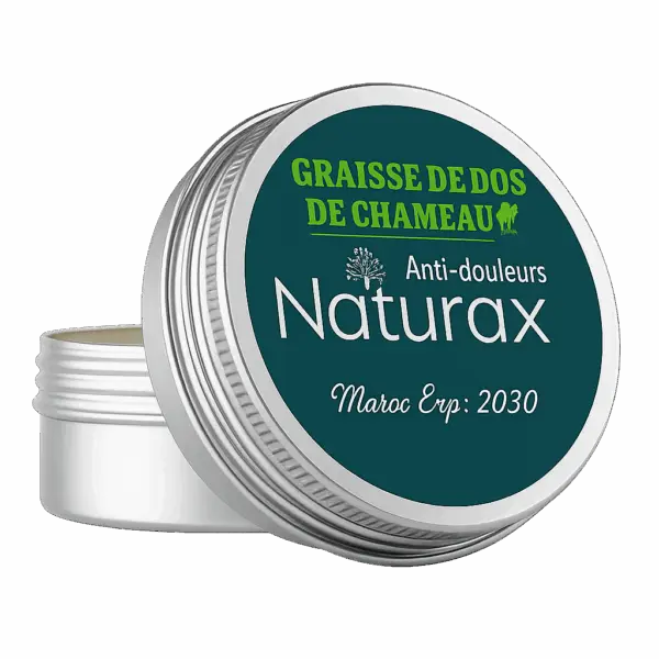 🐪 Graisse de Dos de Chameau Naturax – Baume Articulations & Muscles | 100% Naturel