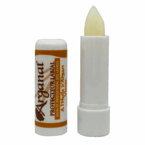 Baume à Lèvres à l’Huile d’Argan Vierge – Soin et Protection Naturelle