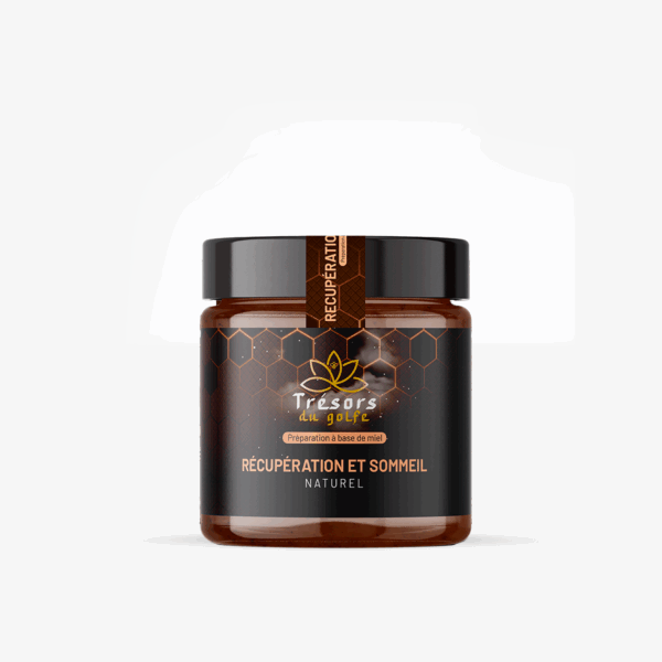 🌙 Miel Récupération et Sommeil – Trésors du Golfe 🍯